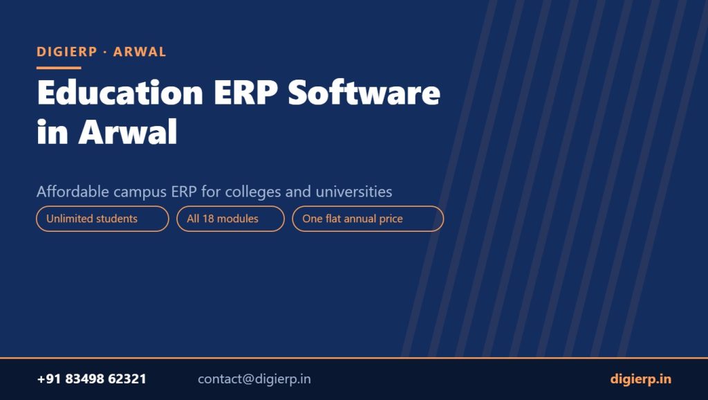 DigiERP campus ERP software for colleges and universities in Arwal