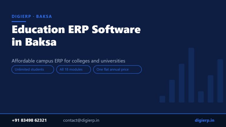 DigiERP campus ERP software for colleges and universities in Baksa