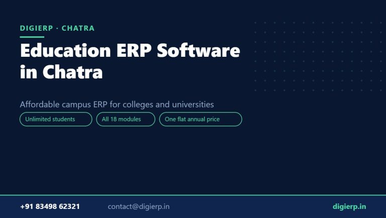 DigiERP campus ERP software for colleges and universities in Chatra