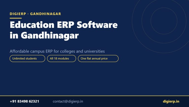 DigiERP campus ERP software for colleges and universities in Gandhinagar