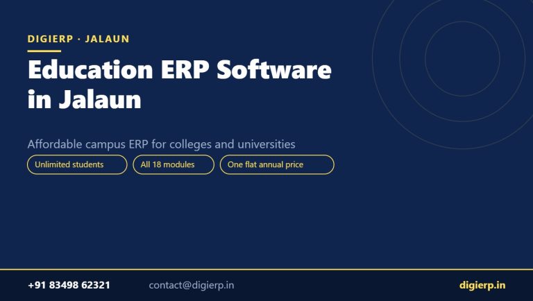 DigiERP campus ERP software for colleges and universities in Jalaun