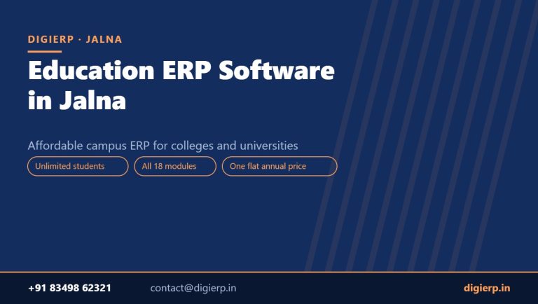 DigiERP campus ERP software for colleges and universities in Jalna