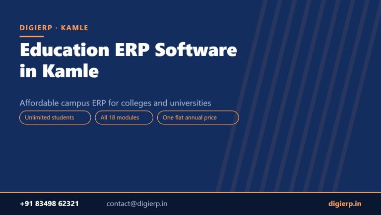 DigiERP campus ERP software for colleges and universities in Kamle