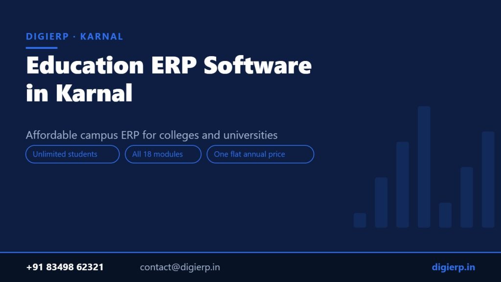 DigiERP campus ERP software for colleges and universities in Karnal