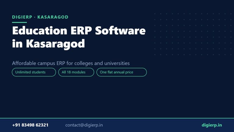 DigiERP campus ERP software for colleges and universities in Kasaragod