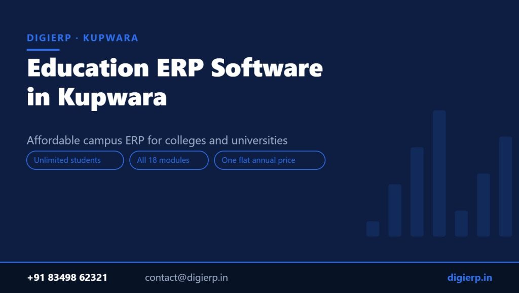 DigiERP campus ERP software for colleges and universities in Kupwara