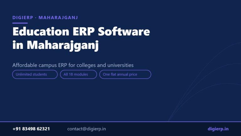 DigiERP campus ERP software for colleges and universities in Maharajganj