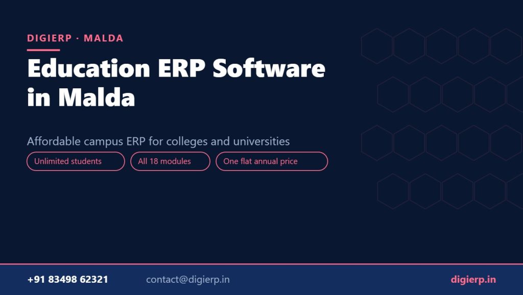 DigiERP campus ERP software for colleges and universities in Malda