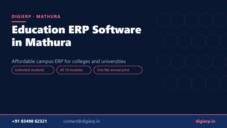 DigiERP campus ERP software for colleges and universities in Mathura