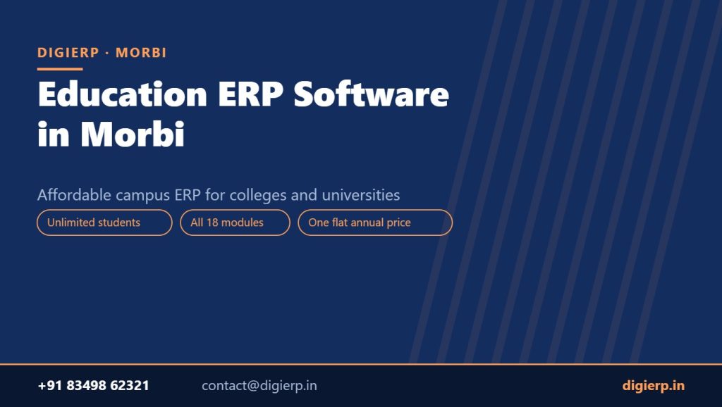 DigiERP campus ERP software for colleges and universities in Morbi