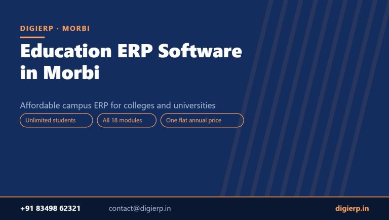 DigiERP campus ERP software for colleges and universities in Morbi