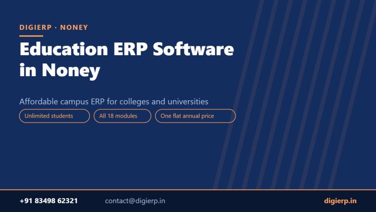DigiERP campus ERP software for colleges and universities in Noney
