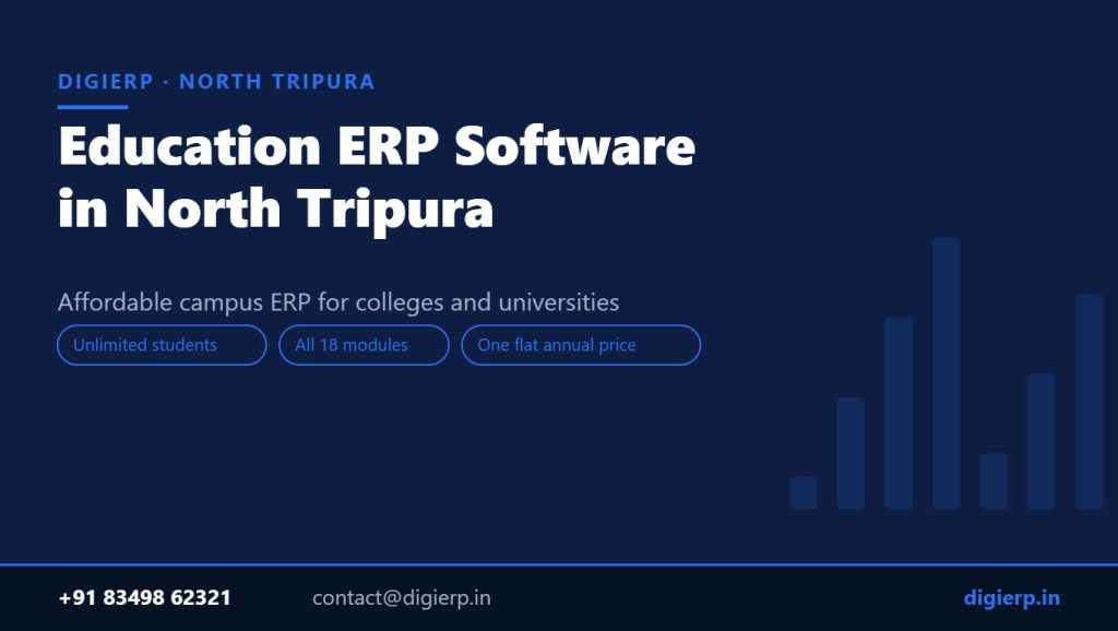 DigiERP campus ERP software for colleges and universities in North Tripura