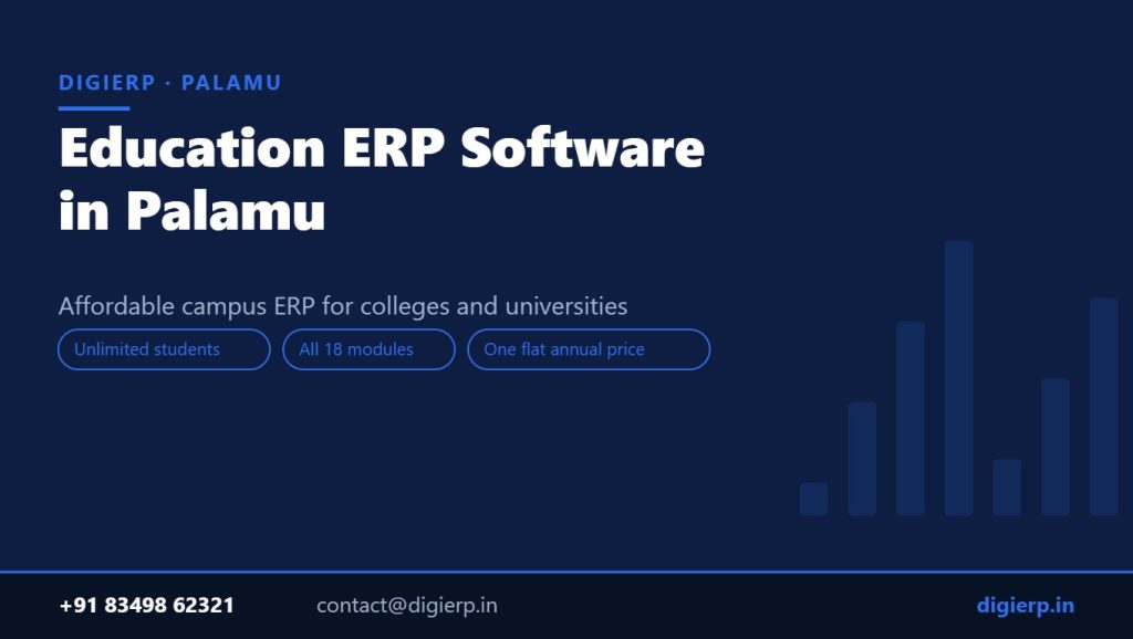 DigiERP campus ERP software for colleges and universities in Palamu