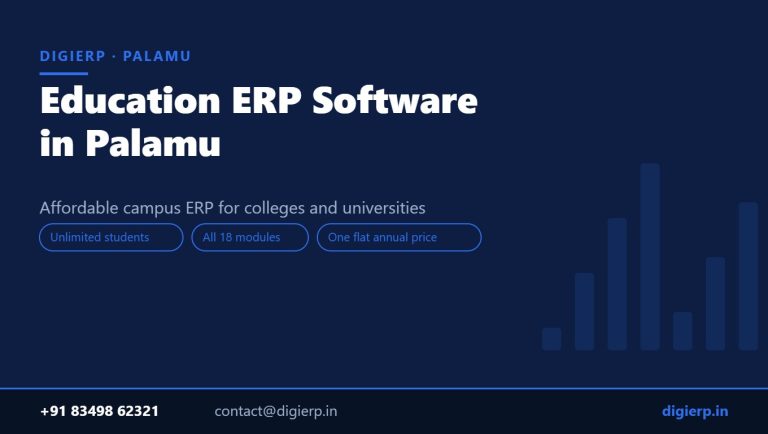 DigiERP campus ERP software for colleges and universities in Palamu