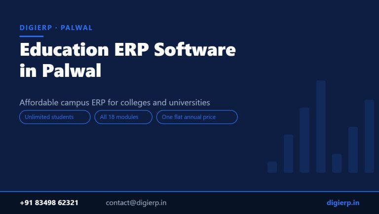 DigiERP campus ERP software for colleges and universities in Palwal