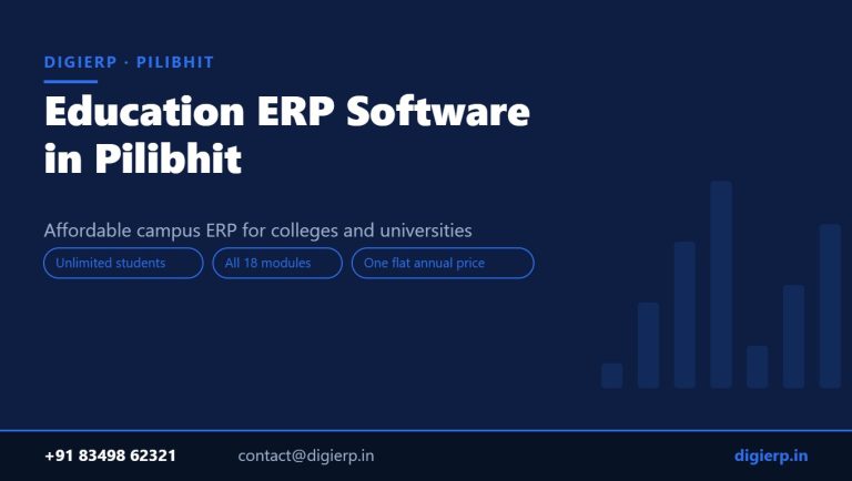 DigiERP campus ERP software for colleges and universities in Pilibhit