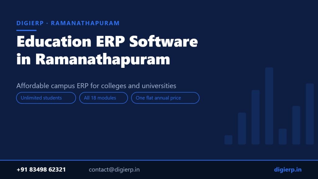 DigiERP campus ERP software for colleges and universities in Ramanathapuram