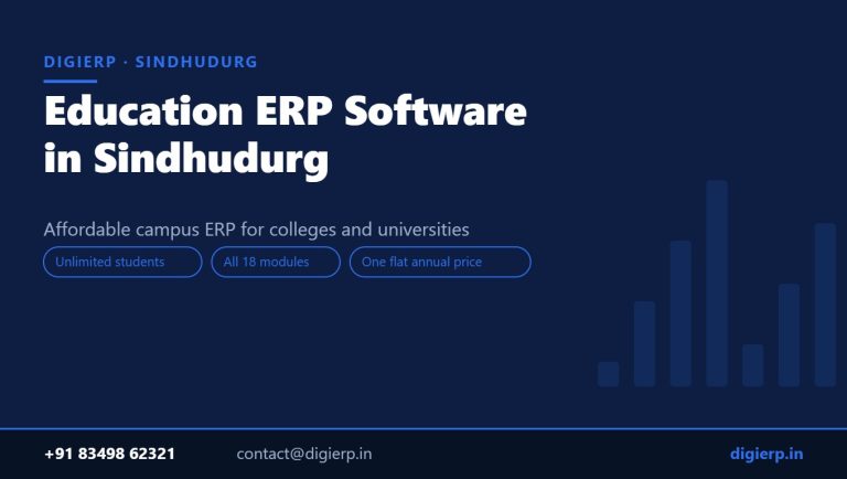 DigiERP campus ERP software for colleges and universities in Sindhudurg