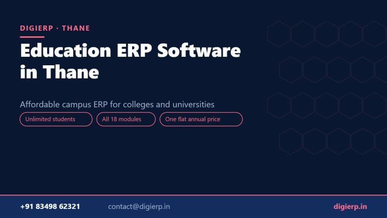 DigiERP campus ERP software for colleges and universities in Thane