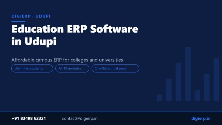 DigiERP campus ERP software for colleges and universities in Udupi